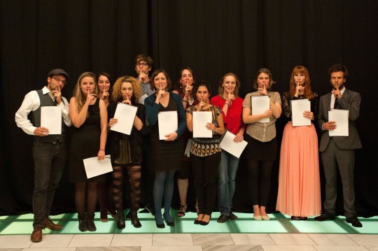 Reportageschule Abschlussfeier 2013