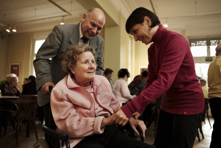 Portrait eines Cafés für Alzheimer-Kranke