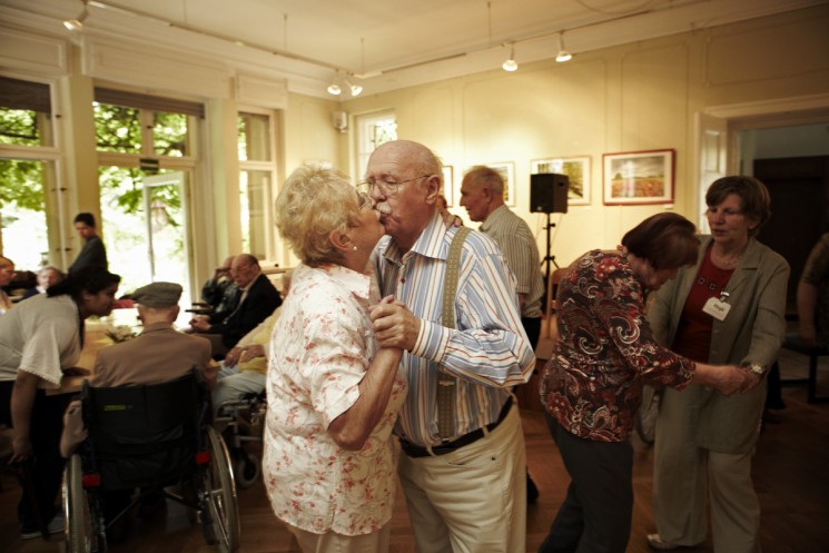 Portrait eines Cafés für Alzheimer-Kranke