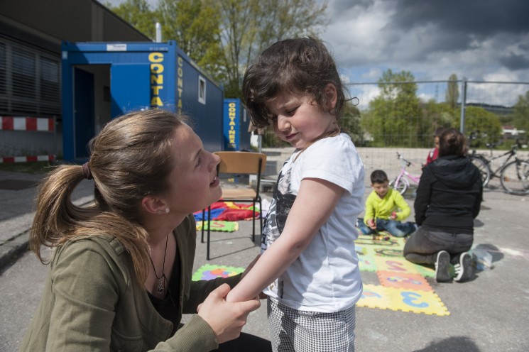 Deutschland, Flüchtlinge, Kinder, Heim, Flucht