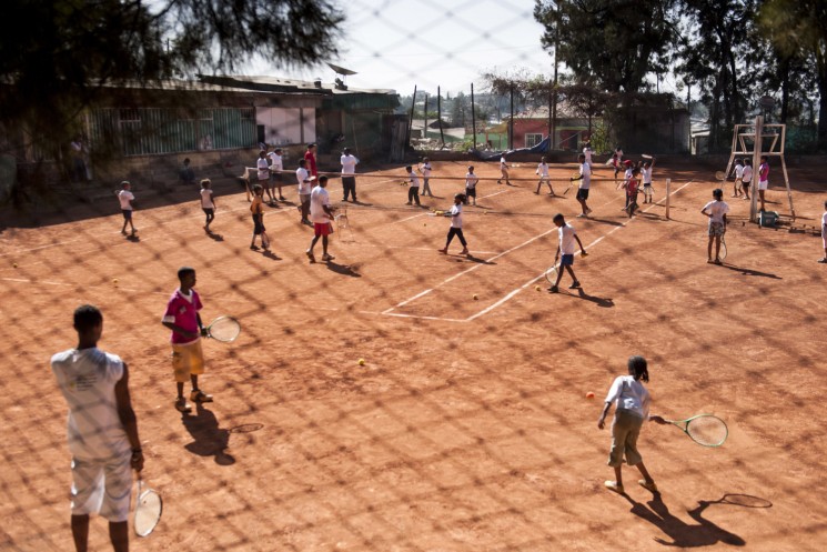 Aethiopien, Afrika, Sport, Tennis, Kinder, Jugendliche,