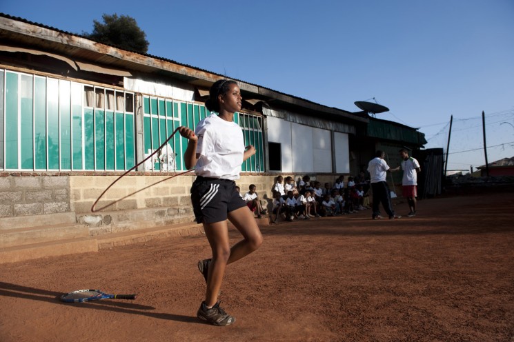 Aethiopien, Afrika, Sport, Tennis, Kinder, Jugendliche,