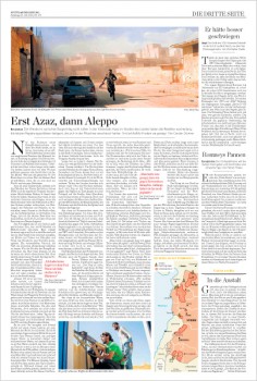 Erst Azaz, dann Aleppo