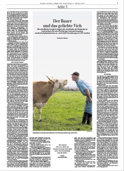 Der Bauer und das geliebte Vieh