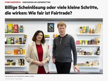 Fairtrade-Gespräch - (c) Frank Schultze/Zeitenspiegel