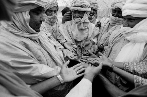 Tuaregs in Nord-Mali.