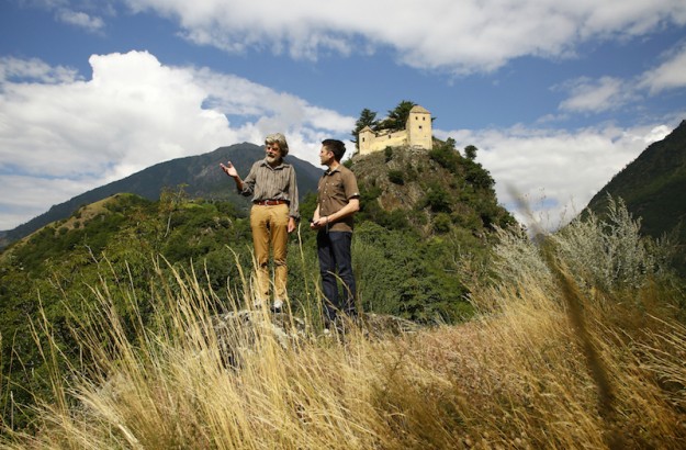 Bergspaziergang mit Reinhold Messner