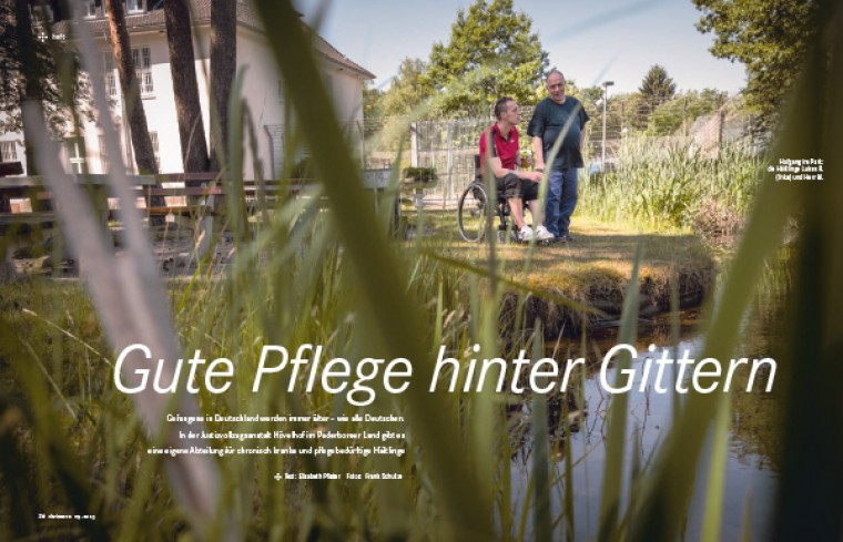 Gute Pflege hinter Gittern