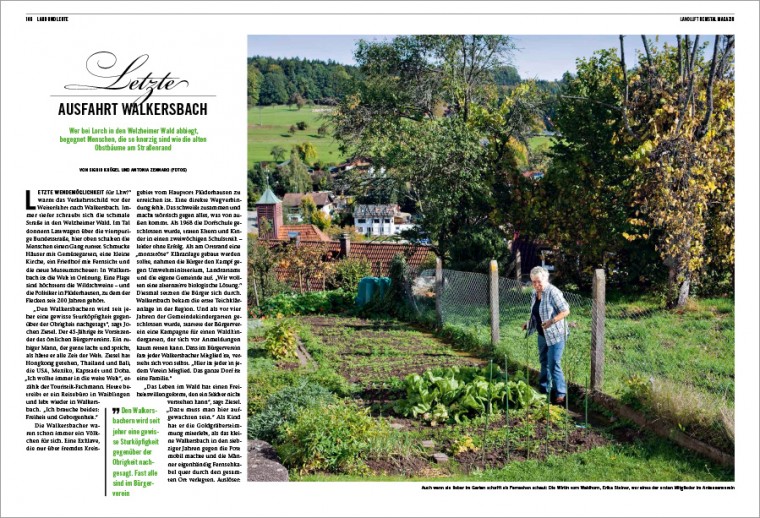 Letzte Ausfahrt Walkersbach