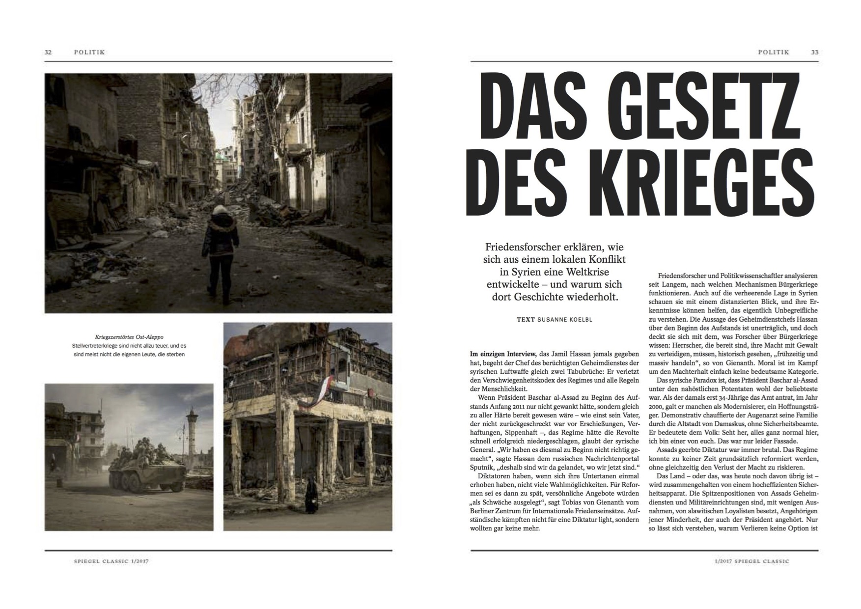 Syrien Spiegel Classic
