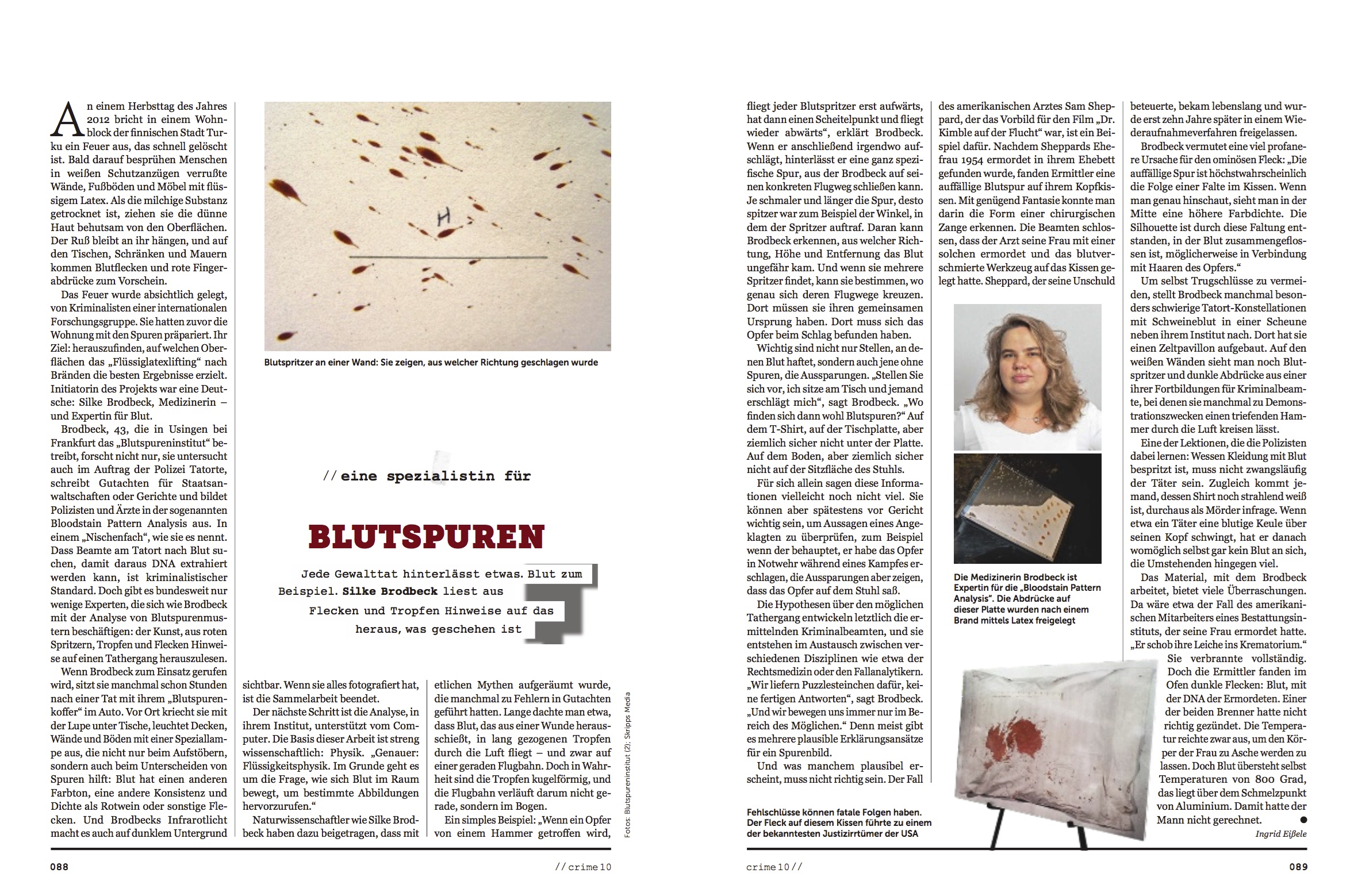 Blutspuren