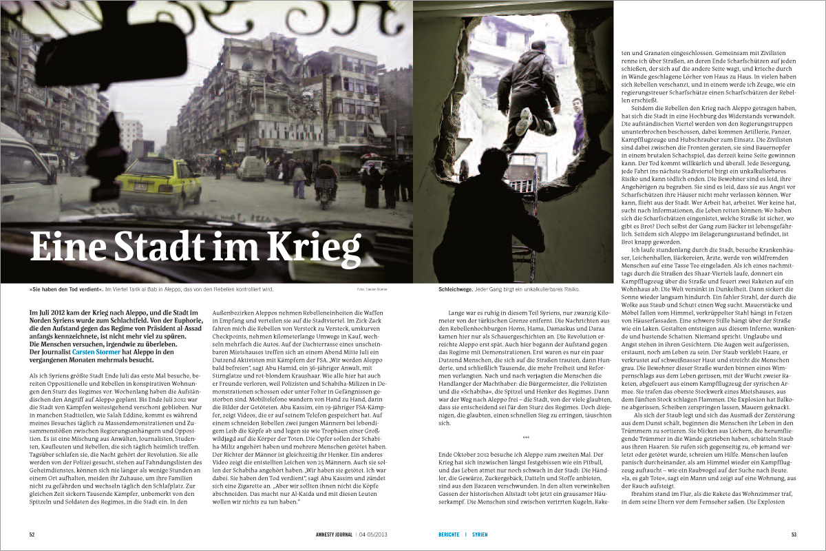 Eine Stadt im Krieg