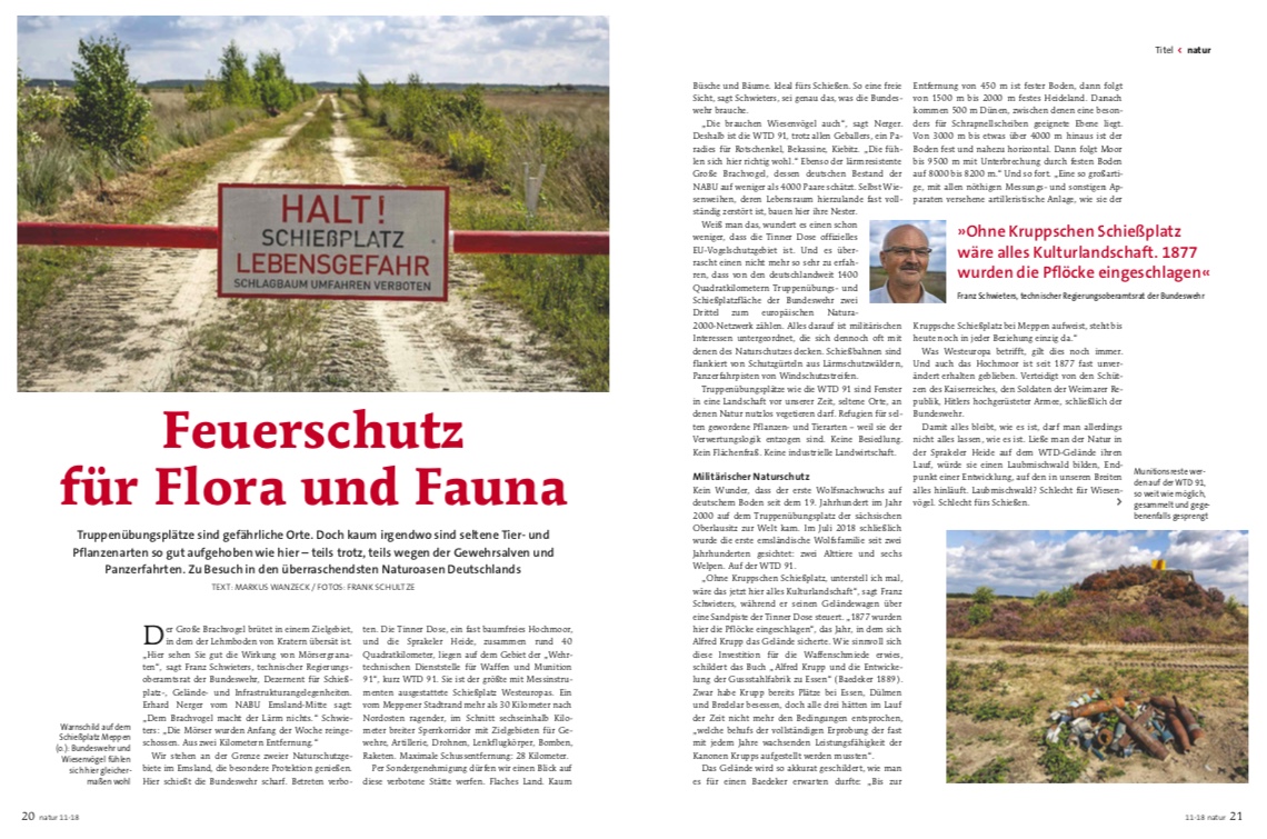 Feuerschutz für Flora und Fauna