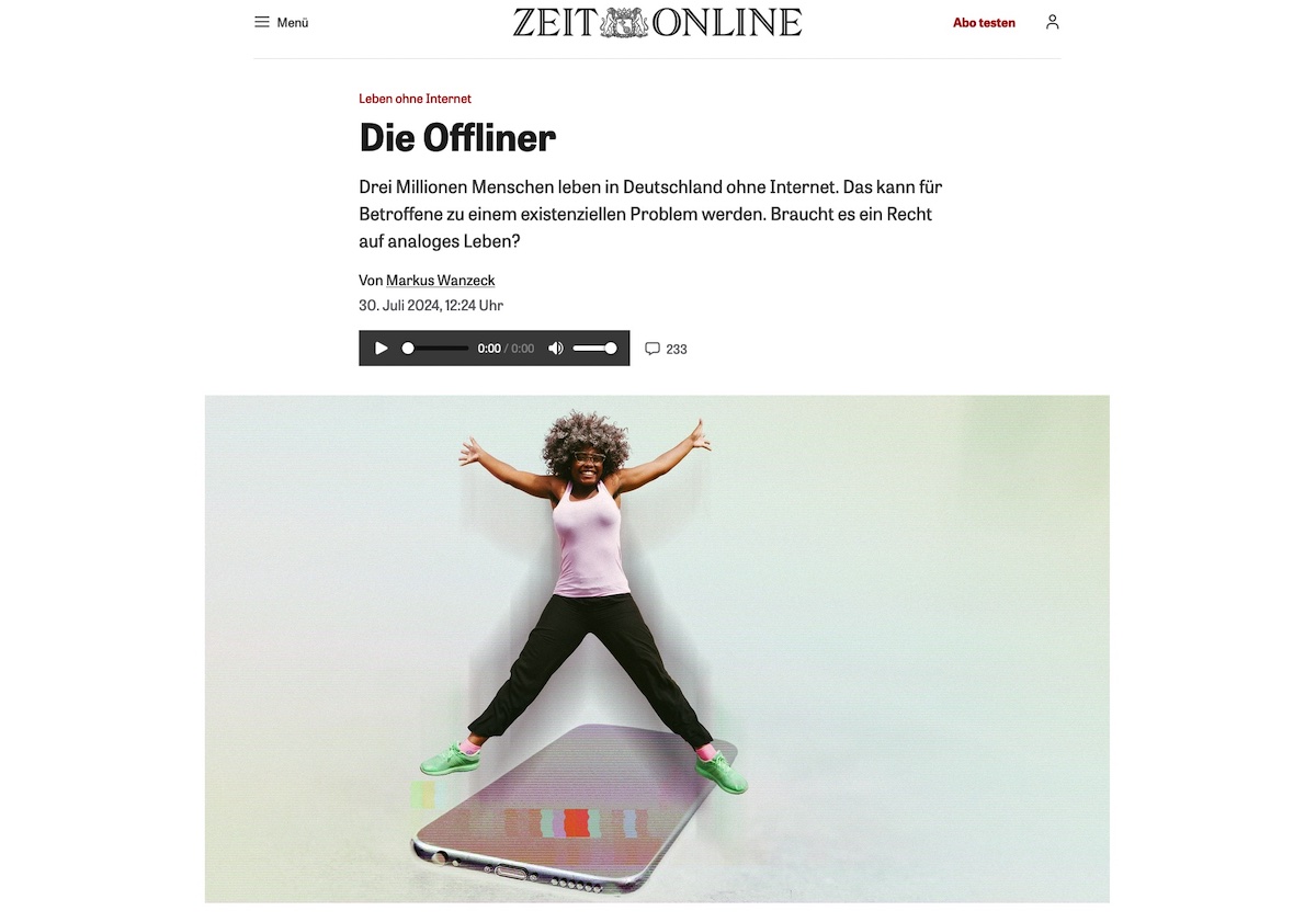 Leben ohne Internet - Teaser