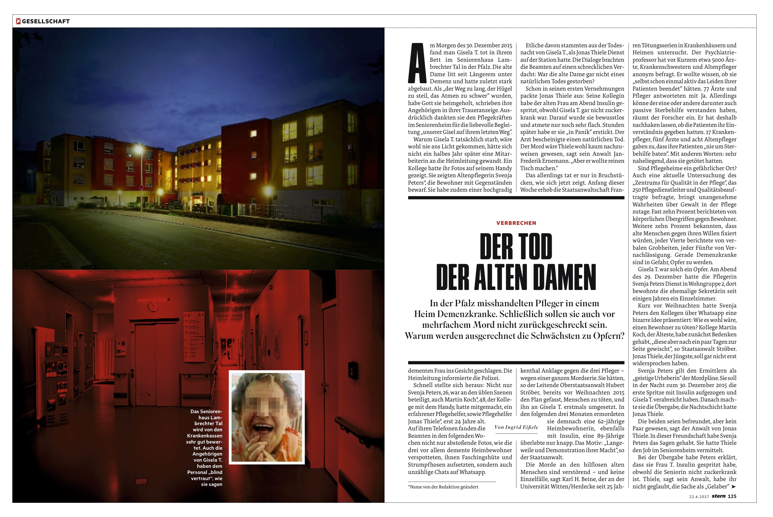 Der Tod der alten Dame