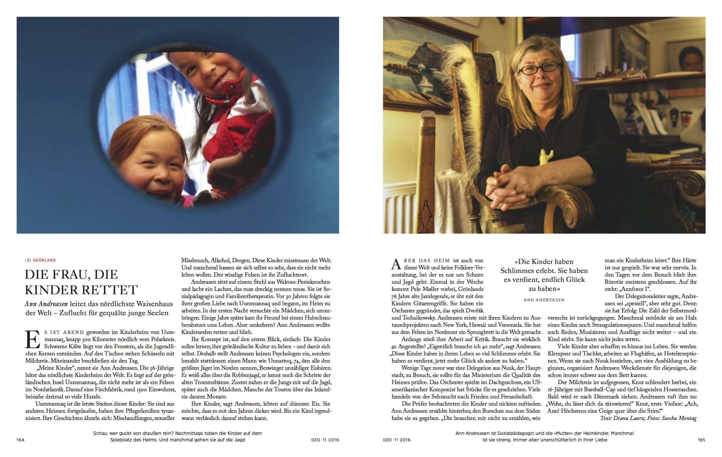 DIE FRAU, DIE KINDER RETTET