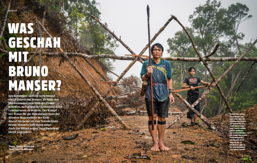 Was geschah mit Bruno Manser?