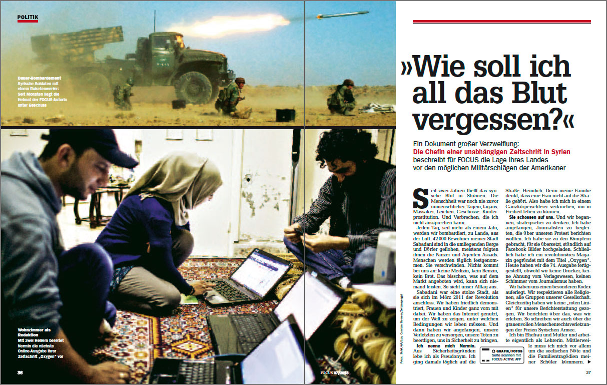 „Wie soll ich all das Blut vergessen?“