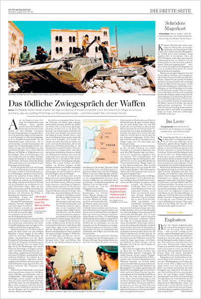 Das tödliche Zwiegespräch der Waffen