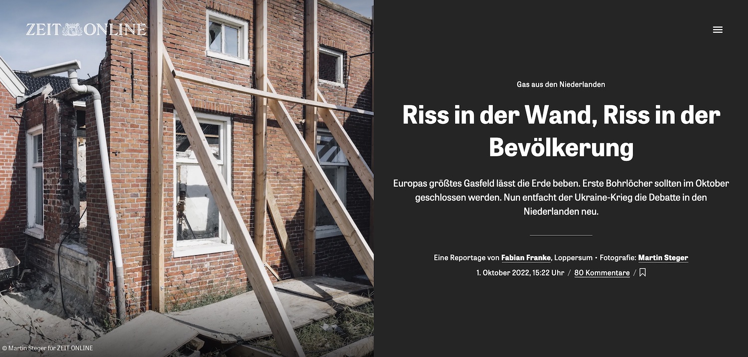 Riss in der Wand, Riss in der Bevölkerung