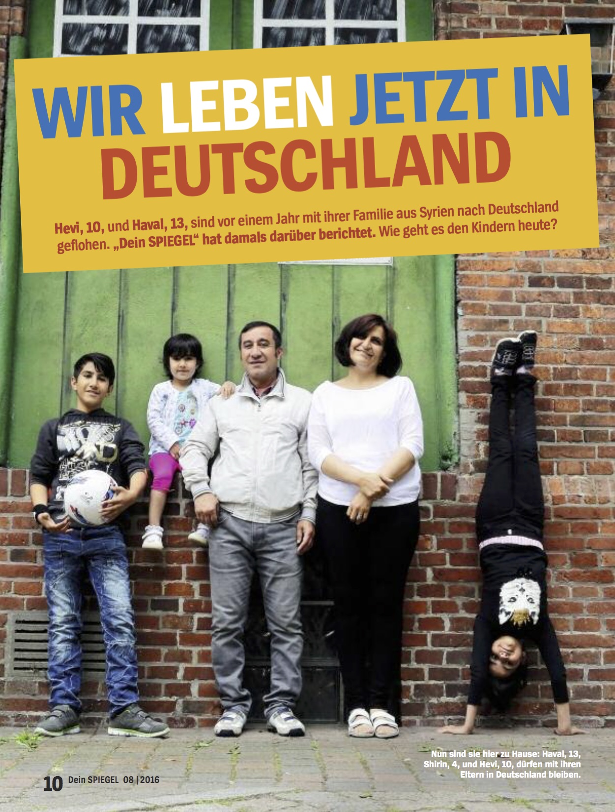 WIR LEBEN JETZT IN DEUTSCHLAND