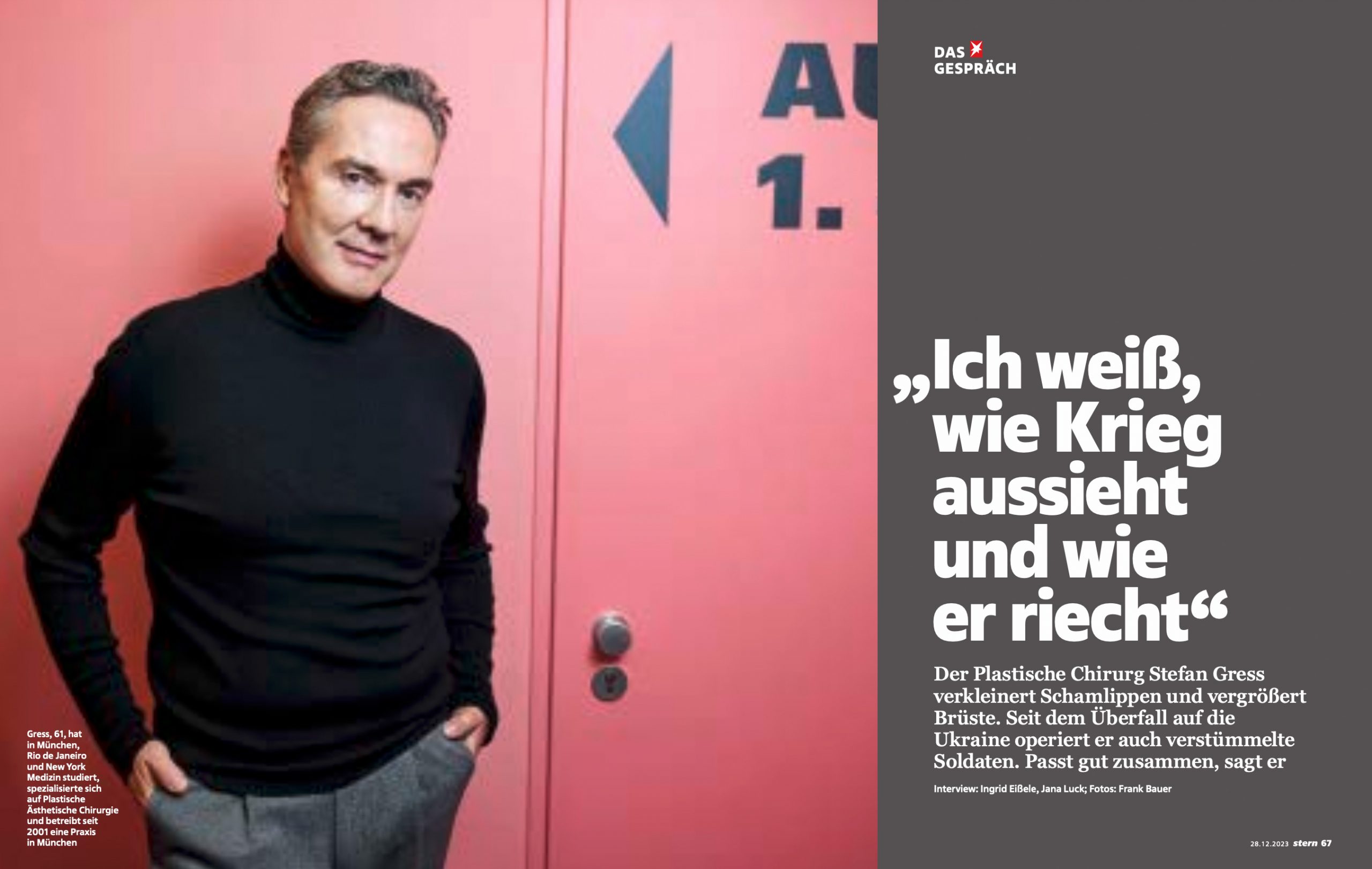 „Ich weiß, wie Krieg aussieht und wie er riecht“