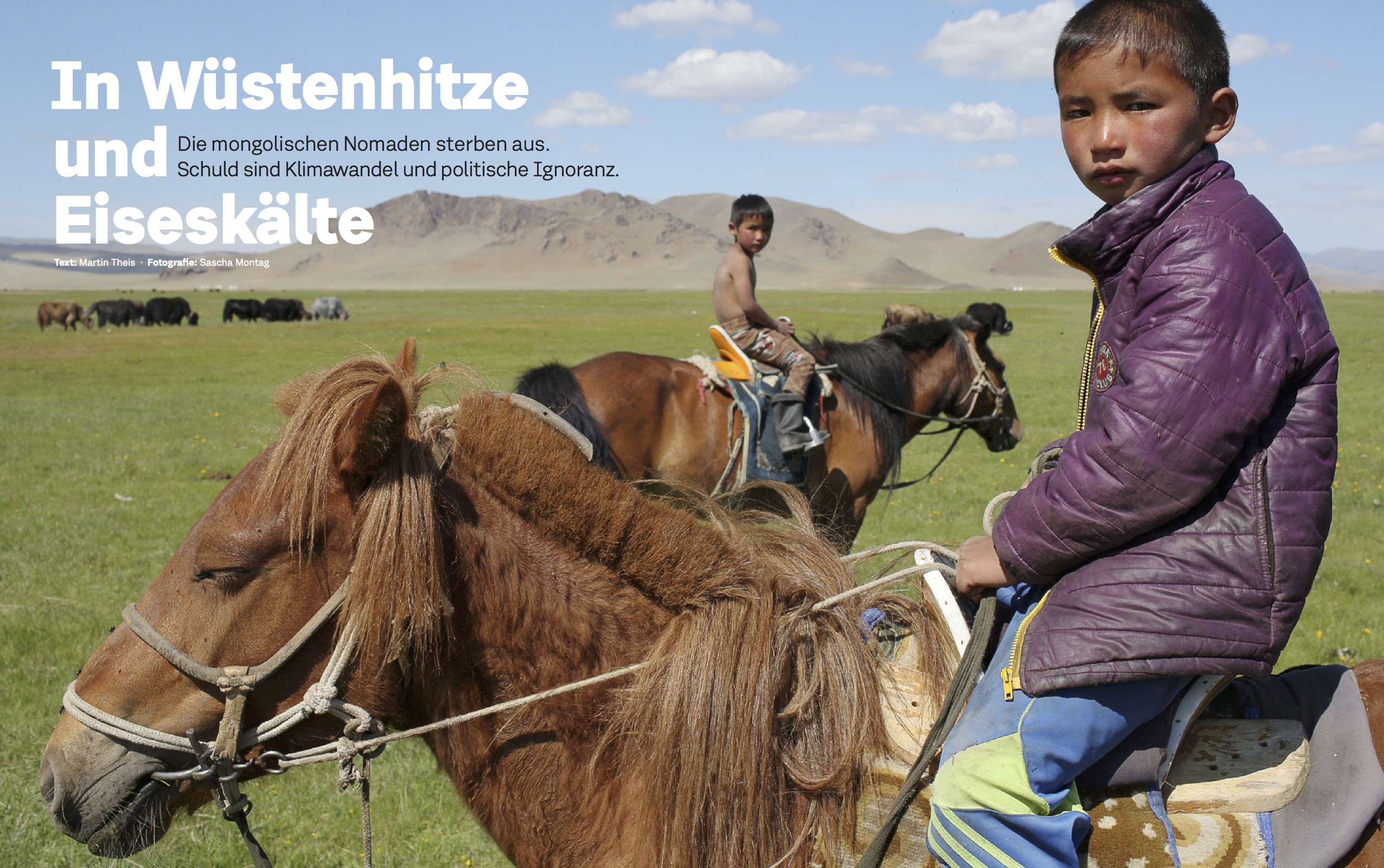 In Wüstenhitze und Eiseskälte