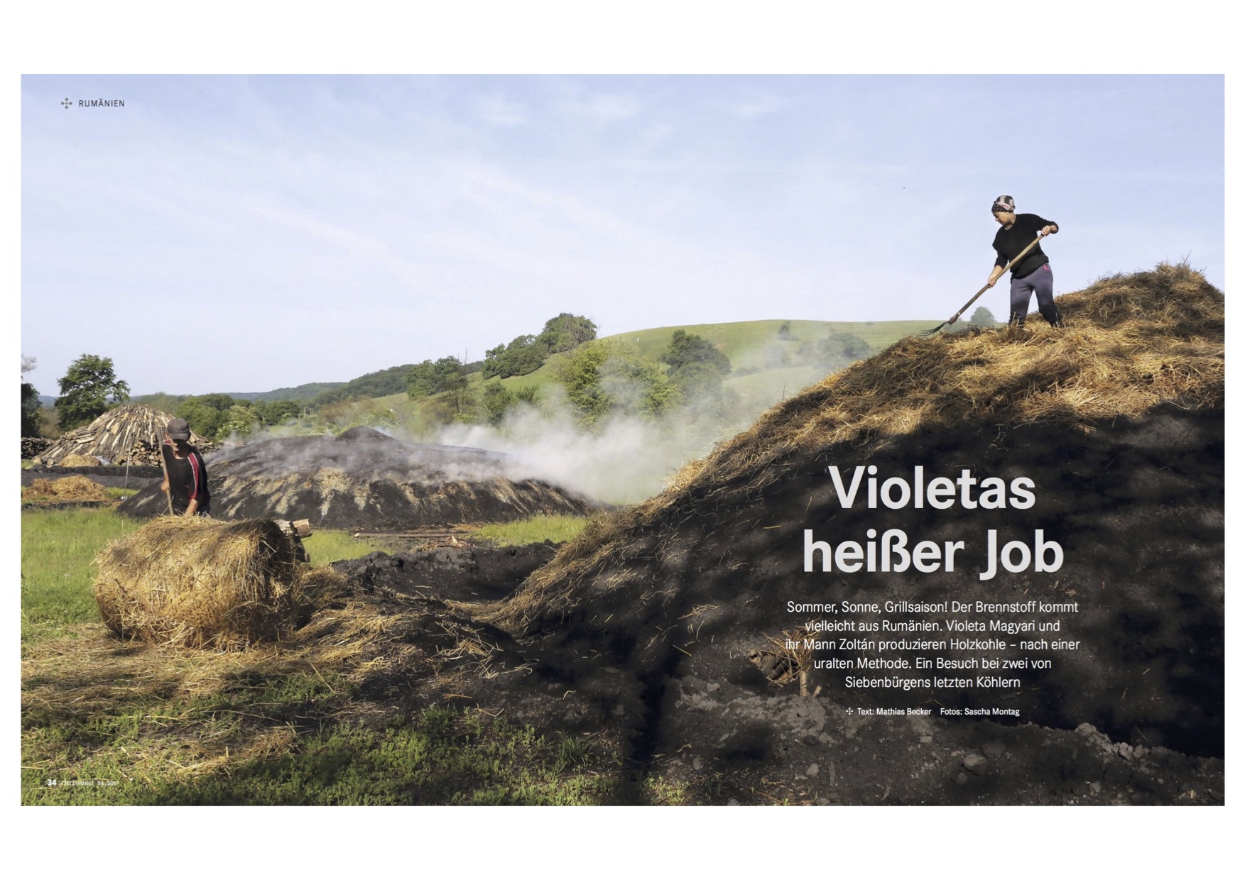 Violetas heißer Job