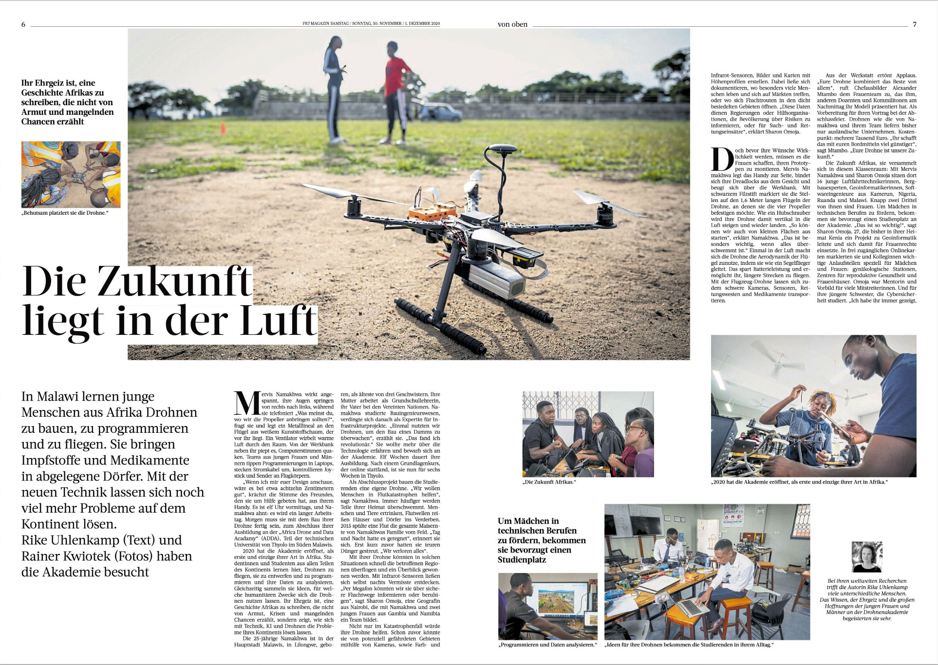 Die Zukunft liegt in der Luft