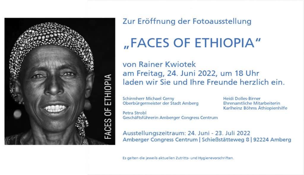 Vernissage „Faces of Ethiopia“
