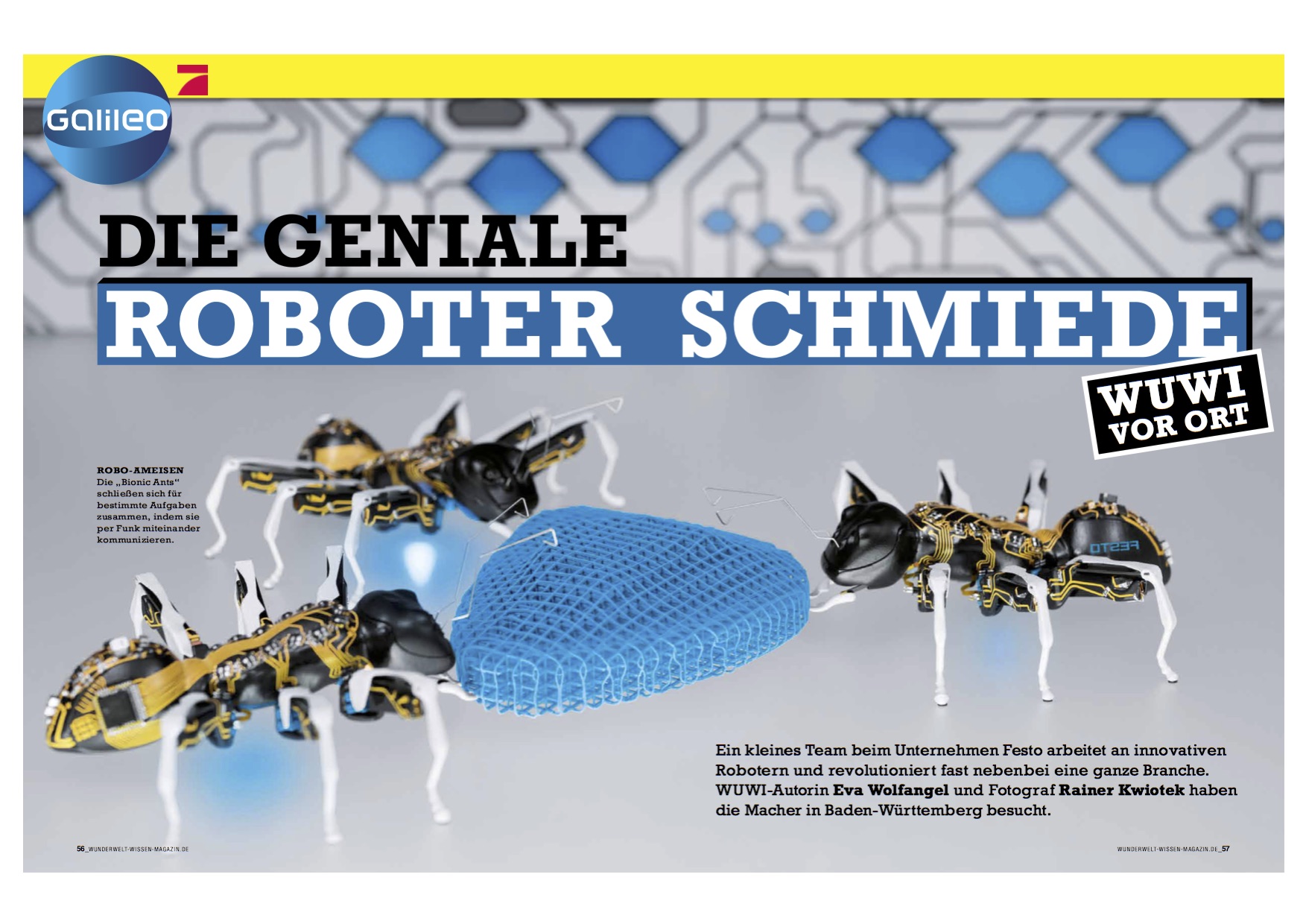 Die geniale Roboterschmiede