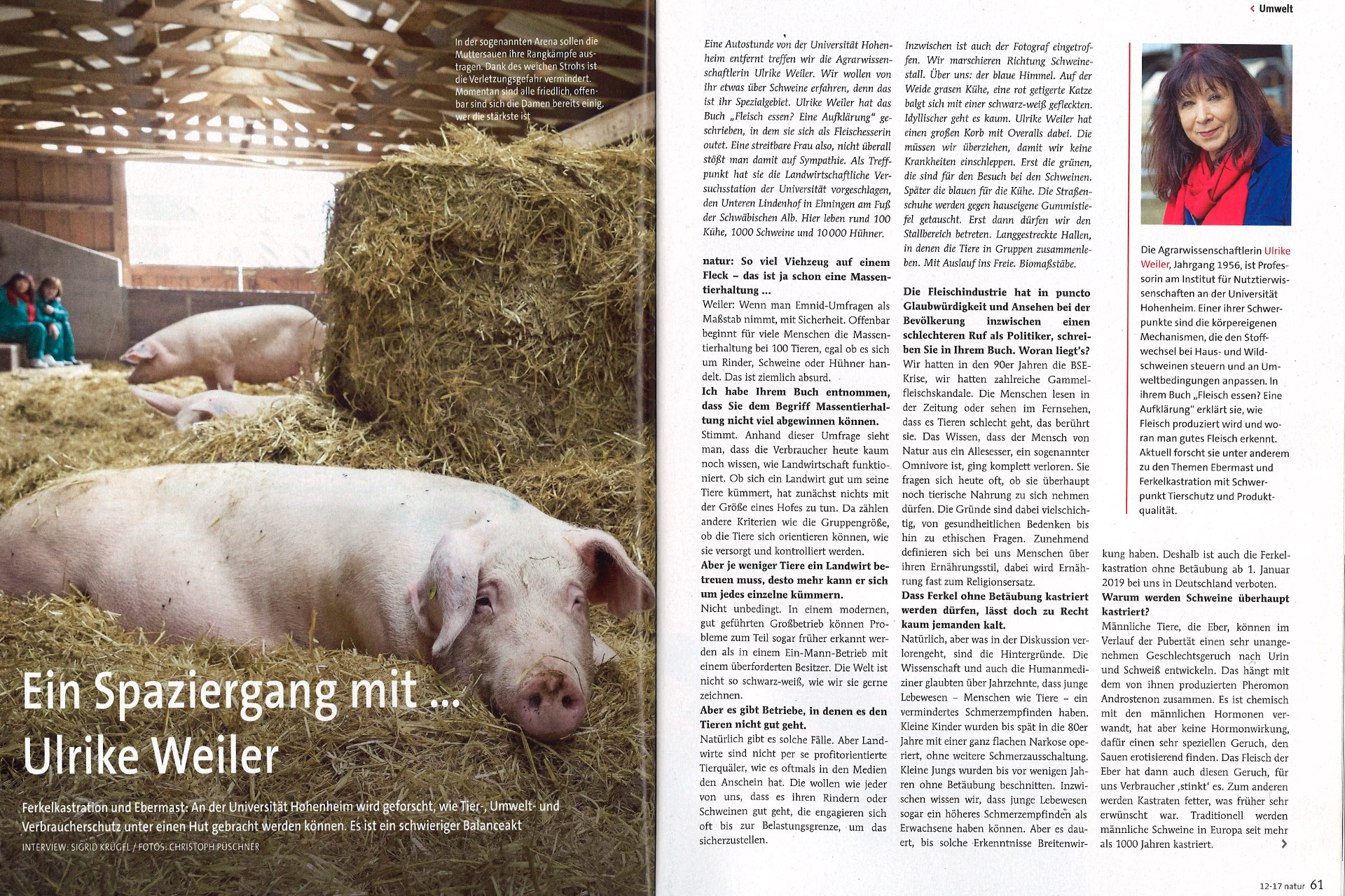 Ein Spaziergang mit … Ulrike Weiler