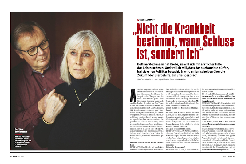 „Nicht die Krankheit bestimmt, wann Schluss ist, sondern ich“