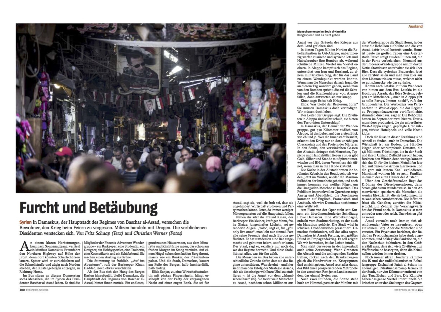 Furcht und Betäubung