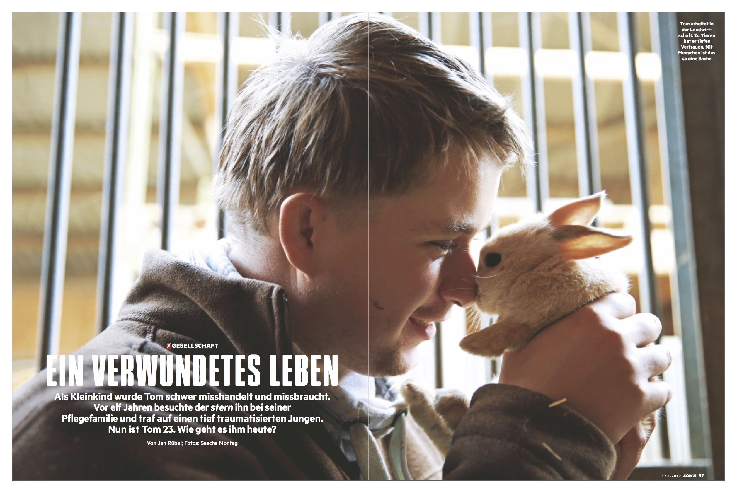 EIN VERWUNDETES LEBEN