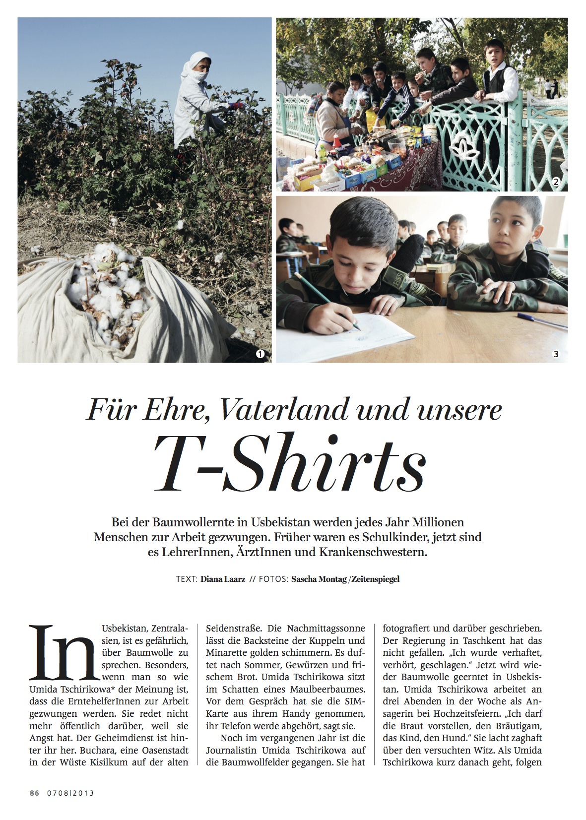 Für Ehre, Vaterland und unsere T-Shirts