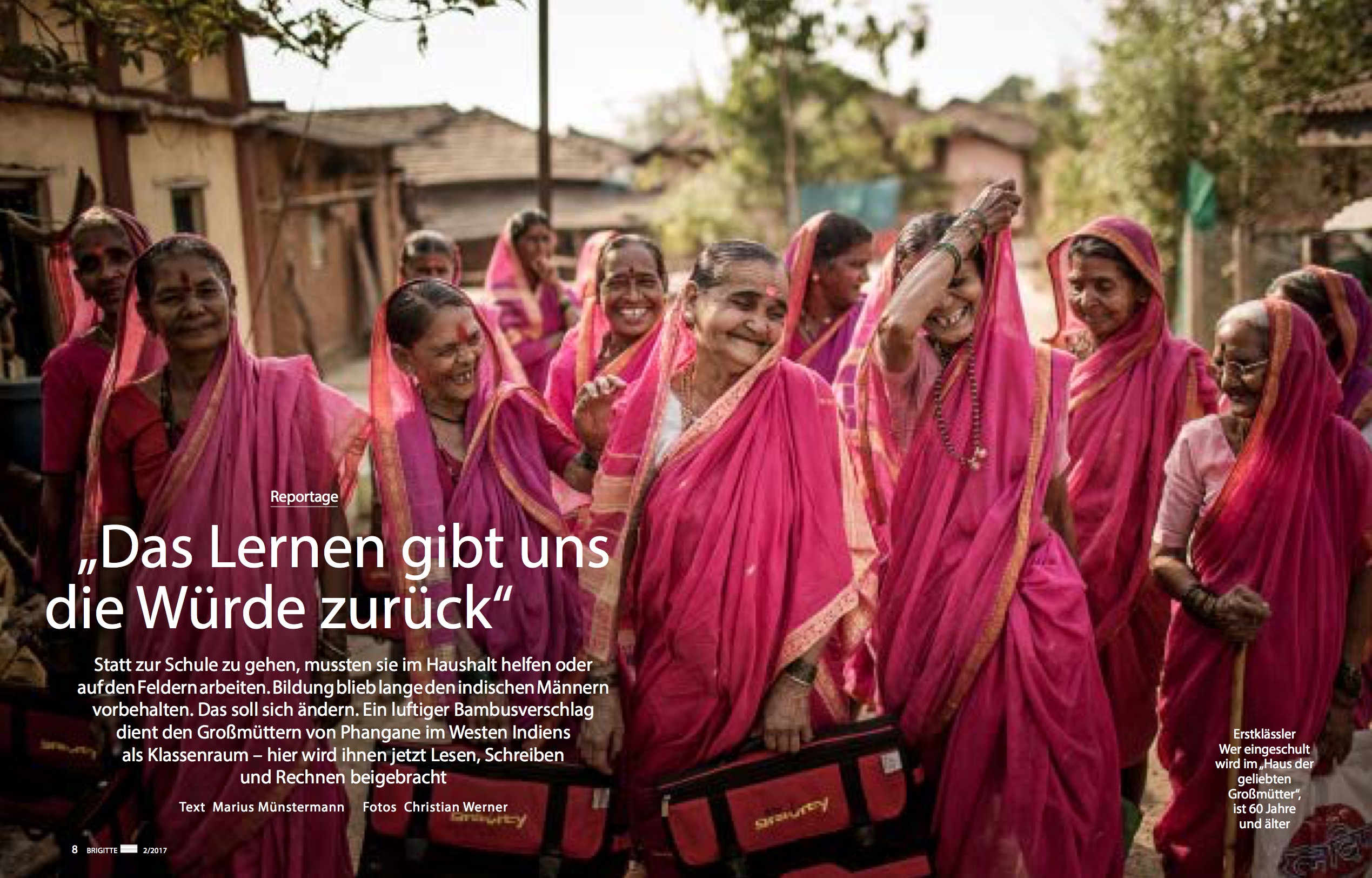 „Das Lernen gibt uns die Würde zurück“