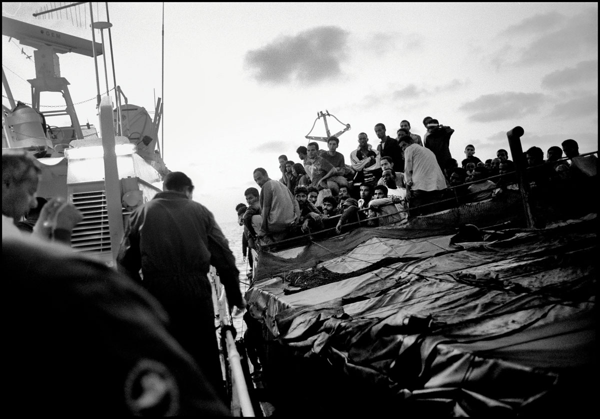 Flüchtlinge auf Lampedusa