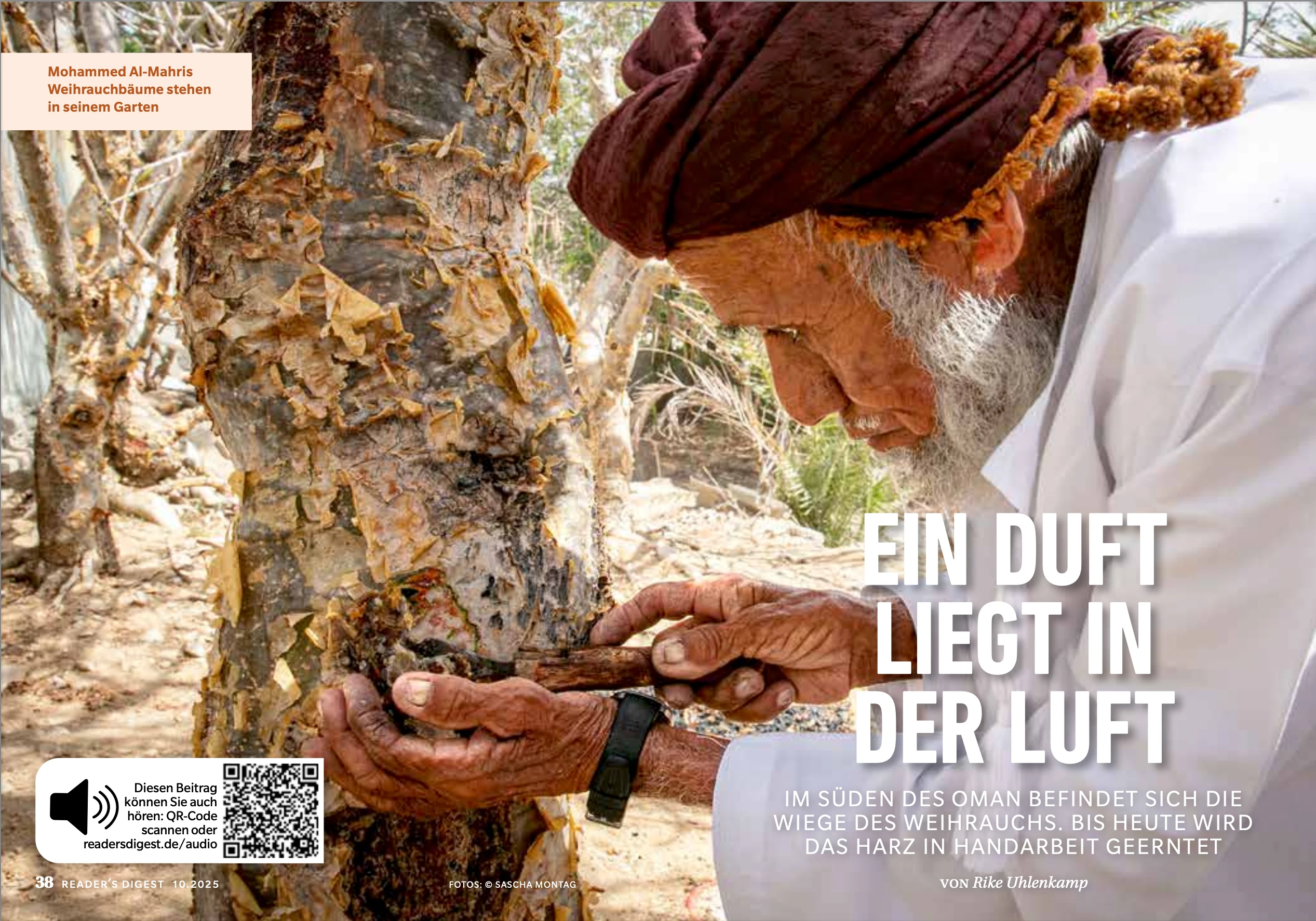 Ein Duft liegt in der Luft