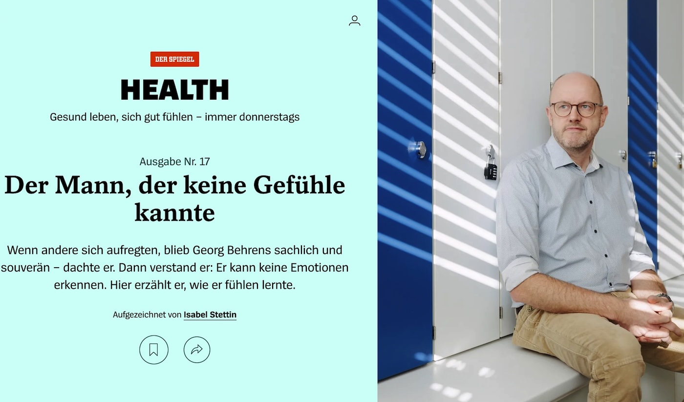 „Ich nenne es Gefühlslegasthenie“